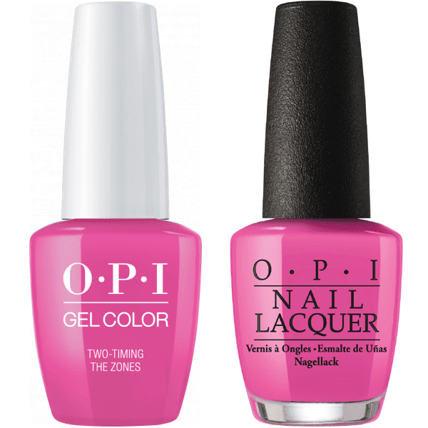 OPI Soak-Off GelColor Gel Polish + Matching Lacquer - TWO-TIMING THE ...