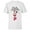 White, variant on Disney Santa Minnie Mouse Hello Christmas Holiday - Short Sleeve T-Shirt for Kids -Customized-White