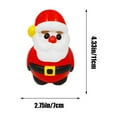 thumbnail image 4 of Christmas Squeeze Santa Claus Toy, Festive Stress Relief Decompression Ball, Soft Pinch Music Toy, Holiday Party Favor, Fun Gift For Family Friends Kids, Santa Stress Reliever, 4 of 6