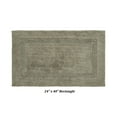 thumbnail image 2 of Better Trends 24" x 40" Premium Bathroom Rug Mat, 100% Cotton, Extra Soft Tufted Door Mat, Water Absorbent & Reversible Bath Mat (Beige) Lux Collection, 2 of 6