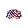 thumbnail image 2 of ddioayh American Independence Day Decorative Mat Faux Plush Non-Slip for Bathroom Kitchen Entryway Living Room with Flag Design Home Celebration Rug, 2 of 6
