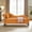 Earthy Yellow + Velvet + Foam + 1 Seat, variant on ChenyueFurn Velvet Chaise Lounge Chair, Silver Nail Decor with Storage for Bedroom Office,Navy Blue
