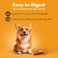 thumbnail image 5 of Pork Chomps 8-10 Inch Premium Roasted Pork Skin Rolls, 5 Count, Rawhide-Free Dog Chews, 5 of 8