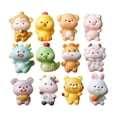 thumbnail image 1 of QTOCIO Zodiacs Mini Figurines Desktop Decor Car Hanging Toys, 1 of 8