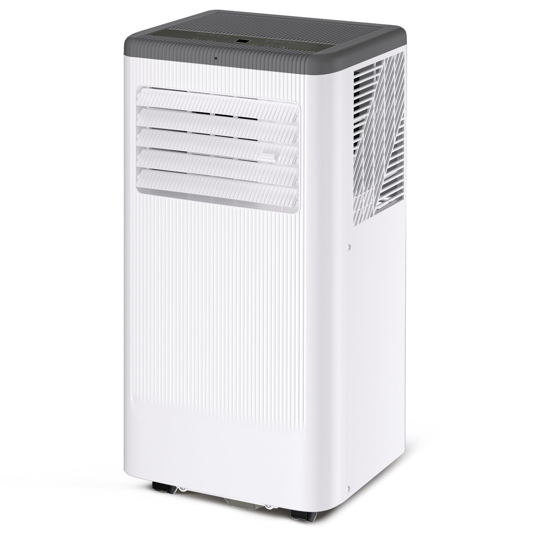 8000 BTU Portable Air Conditioner with Wheels, Portable AC Unit with Remote, Indoor Air Conditioner for Room 420 SQ.FT, Cooling/Fan/Dry Modes, Low Noise for Apartments, Office, Bedroom, Living Room