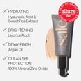 thumbnail image 3 of Crema hidratante con color Saie Slip Tint SPF 35, cobertura ligera, 3 of 8