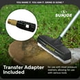 thumbnail image 5 of Sun Joe Portable Power Scrubber Broom Long Handle SPX Pressure Washer Attachment, SPX-PWB1, 5 of 12