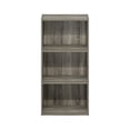 thumbnail image 3 of Librería Furinno Luder con 3 niveles, estante abierto, roble francés, 3 of 5
