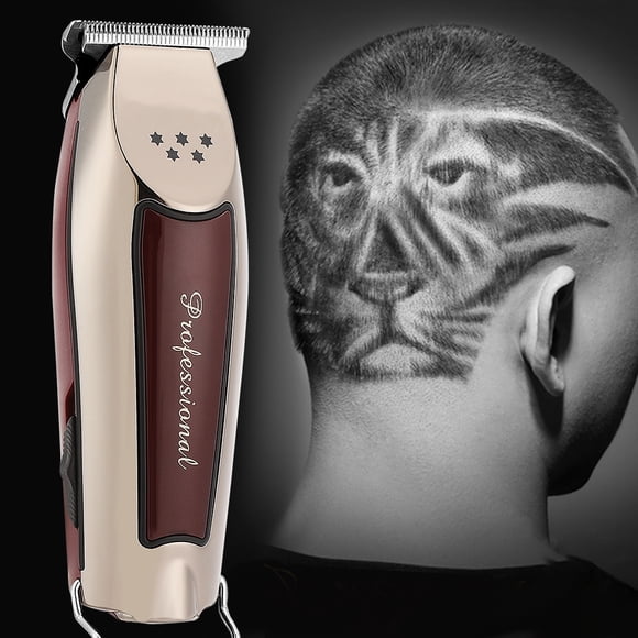 Hair Clippers, Long Lasting Anti-Rust Electric Hair Clipper, Silver Low Noise Trimming For Carving Silver