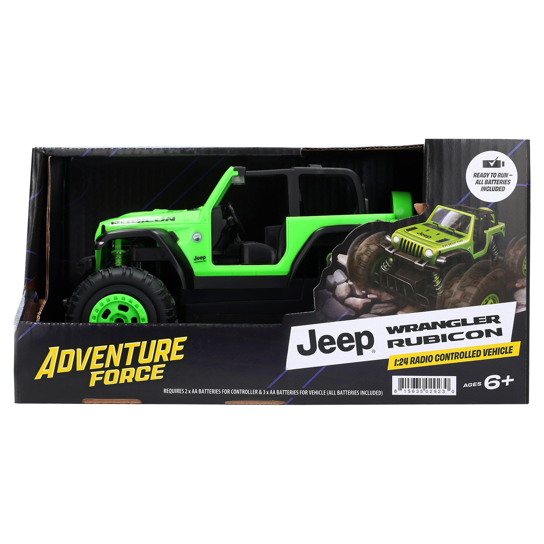 Adventure Force Jeep Wrangler Rubicon 1:24 Radio Controlled Vehicle photo 6