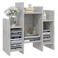 thumbnail image 2 of vidaXL Side Cabinet Concrete Grey 60x26x60 cm Engineered Wood, 2 of 4