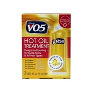Alberto VO5 Moisturizing Hot Oil Treatment, 0.5 Ounce, 2-Count Tubes (3 Pack)