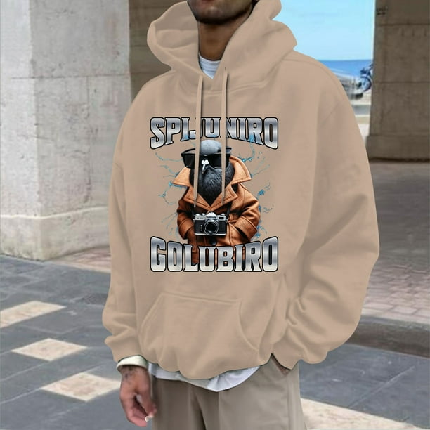 WILLBEST Sudaderas Deportivas para Hombre Sudaderas con Capucha y Sudaderas para Hombre Jersey Clásico De Mitología China con Tela y Diseño Cómodos para Uso Informal Grande