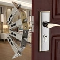 thumbnail image 2 of MYG Indoor Lock Body Lock Tongue Toilet Single Tongue Lock Holds With Screws, 2 of 4