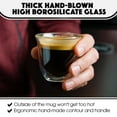 thumbnail image 4 of Double-Wall Insulated Espresso Glasses (Set of 2) | Brod & Taylor, 4 of 7