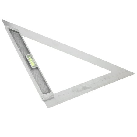 

Woodworking Triangle Ruler Square Metal Measuring Rulers Measure Spirit Level Tape