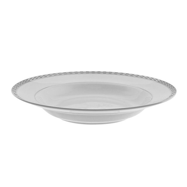 10 Strawberry Street Bol à Soupe Athens Rim en Argent (Lot de 6)