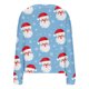 thumbnail image 4 of Puntoco Chaqueta Tipo Cárdigan Informal Con Botones Y Estampado Navideño Para Mujer, 4 of 5