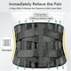 thumbnail image 3 of Cinturón médico de Soporte Lumbar para espalda, corsé ortopédico para cintura, corsé de postura para hombres y mujeres, entrenador de cintura de descompresión de columna vertebral, alivio del dolor, 3 of 5