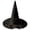 Black, variant on Witch Hat for Women, Halloween Party Costume Hat, Tall Pointed Wide Brim Quilted Cone, Great for Dress Up Cosplay and Festive Parties Pink