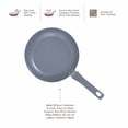 thumbnail image 2 of Elements by Thyme & Table 10-Piece Blue Ceramic Non-Stick Cookware Set, 2 of 15