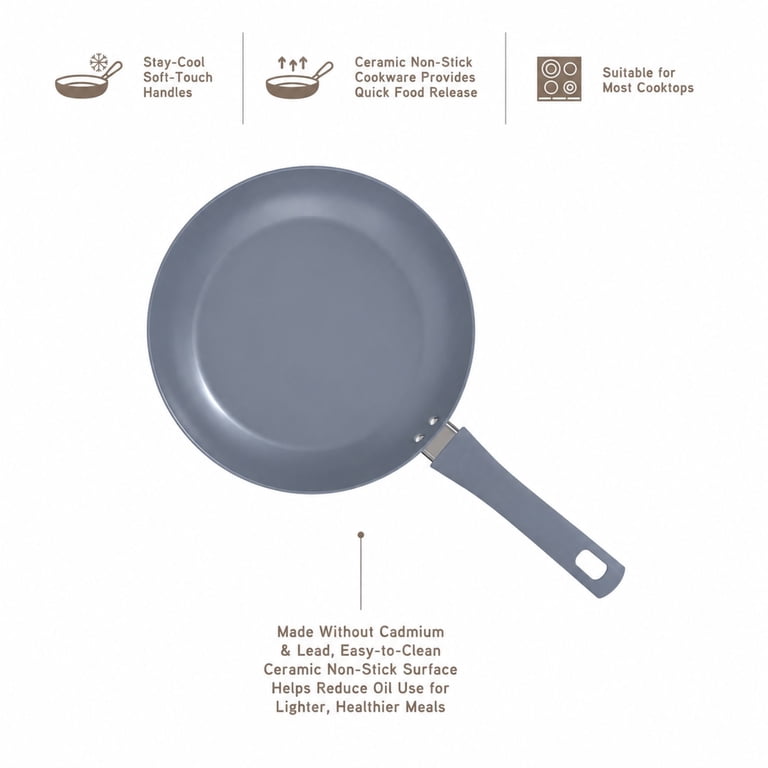 Elements by Thyme & Table 10-Piece Ceramic Nonstick Set photo 2