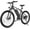 White, variant on Vivi 26" Electric Bike, 500W Motor, 48V 7.8Ah Battery, 19.8MPH 7-Speed, Front Suspension, Dual Disc Brakes, 45 Miles Range, UL2849 Certified