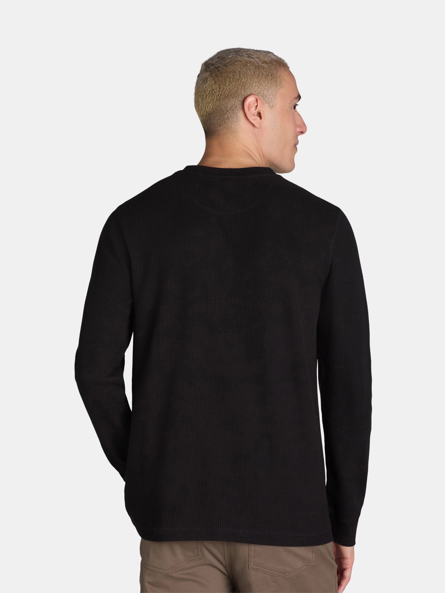 George long sleeve thermal henley hotsell