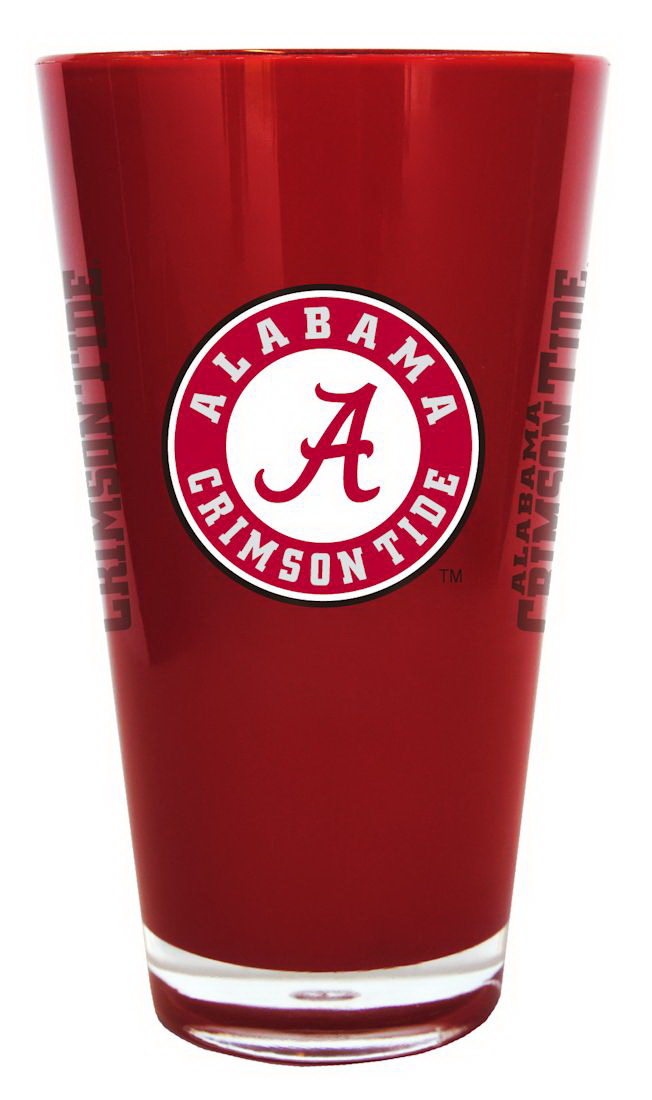 Alabama Crimson Tide 20 oz Insulated Plastic Pint Glass by Boelter Brands