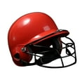 thumbnail image 6 of lacooooppia Baseball Helmet with , Gear for Adults, Breathable Sports Outdoors Softball Face Face Guard Red, 6 of 8