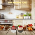 thumbnail image 3 of TEHAUX Baking Cup Assorted Color for Cupcakes Muffins 1000Pcs 1.97x1.97x1.18in, 3 of 6