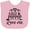 AD-Pink, variant on Inktastic Gigi and Poppop Love Me Girls Baby Bib