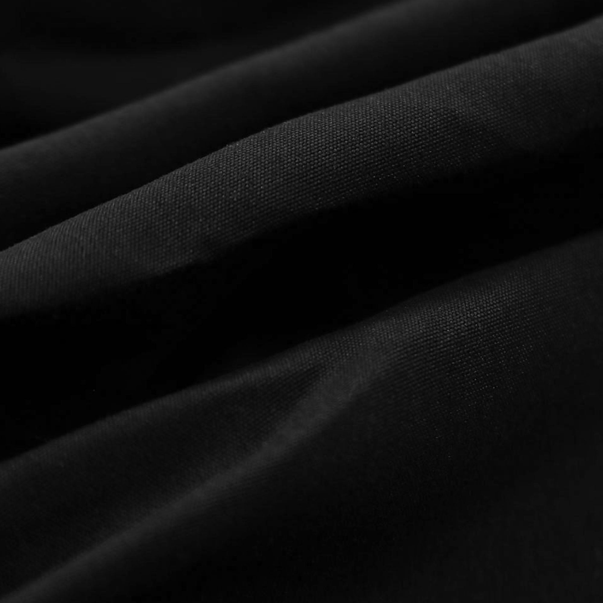 REGALWOVEN Bed Skirt Polyester Elastic Wrap Around Dust Ruffle, Queen Black