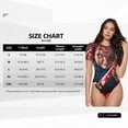 thumbnail image 6 of Lsque Chucky Women's Crew Neck Short Sleeve Bodysuit Basic T Shirts Tops Onesie Adult Cute Pajama-XX-Large, 6 of 8