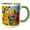 Green/White, variant on 3drose, Italy, Tuscany, Grapes Past Harvest, 11oz Mug