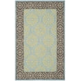 thumbnail image 2 of SAFAVIEH Suzani Nina Floral Bordered Area Rug, Chocolate/Yellow, 4' x 6', 2 of 7