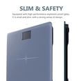 thumbnail image 6 of Ultra-Wide  Bathroom Scale Digital High Accuracy Body Weight Scanner with Easy-to-Read Backlit LCD, 400 Pounds Ultimate Grey, 6 of 7