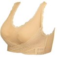 thumbnail image 1 of Front Cross Side Buckle Lace Bra Breathable for Women Sport Bra, 1 of 5