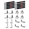 thumbnail image 1 of Rubbermaid 10 FastTrack Wall Mounted Storage Rails + Versatile Hook Assortment, 1 of 12
