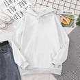 thumbnail image 4 of LEKODE Sweatshirt Fleece Jacket two piece sets for women summer lounge sets for women Sweatshirt Wide Leg Sweatpants women track suits 2 piece set White 2XL, 4 of 5