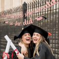thumbnail image 4 of Banner decorativo de graduación She Believed She Could So She Did, 4 of 8