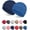 Navy Blue & Denim Blue, variant on 2Pcs 100% Viscose Beanies for Men Women Helmet Liner Lightweight Sleeping Cap for Chemo Hair Loss