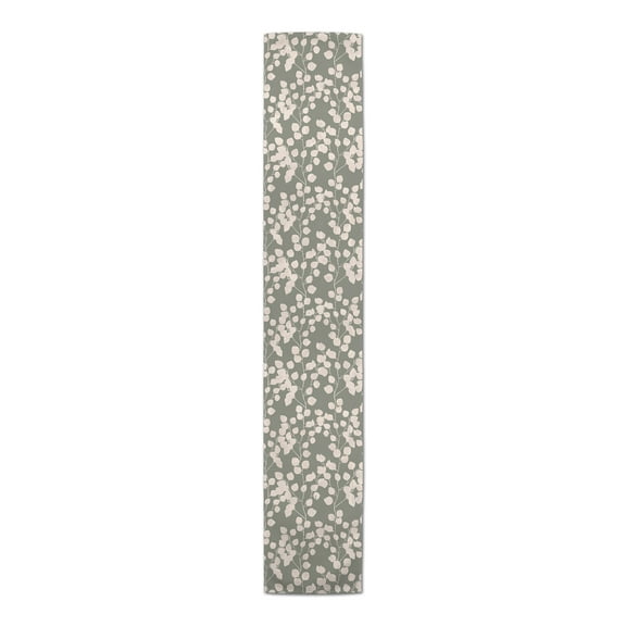 Creative Products Sage Eucalyptus 16 x 90 Cotton Twill Table Runner