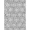 thumbnail image 2 of Addison Rugs Chantille Indoor/Outdoor Transitional Medallions Gray Washable Rectangle Rug, 5' x 7'6", 2 of 6