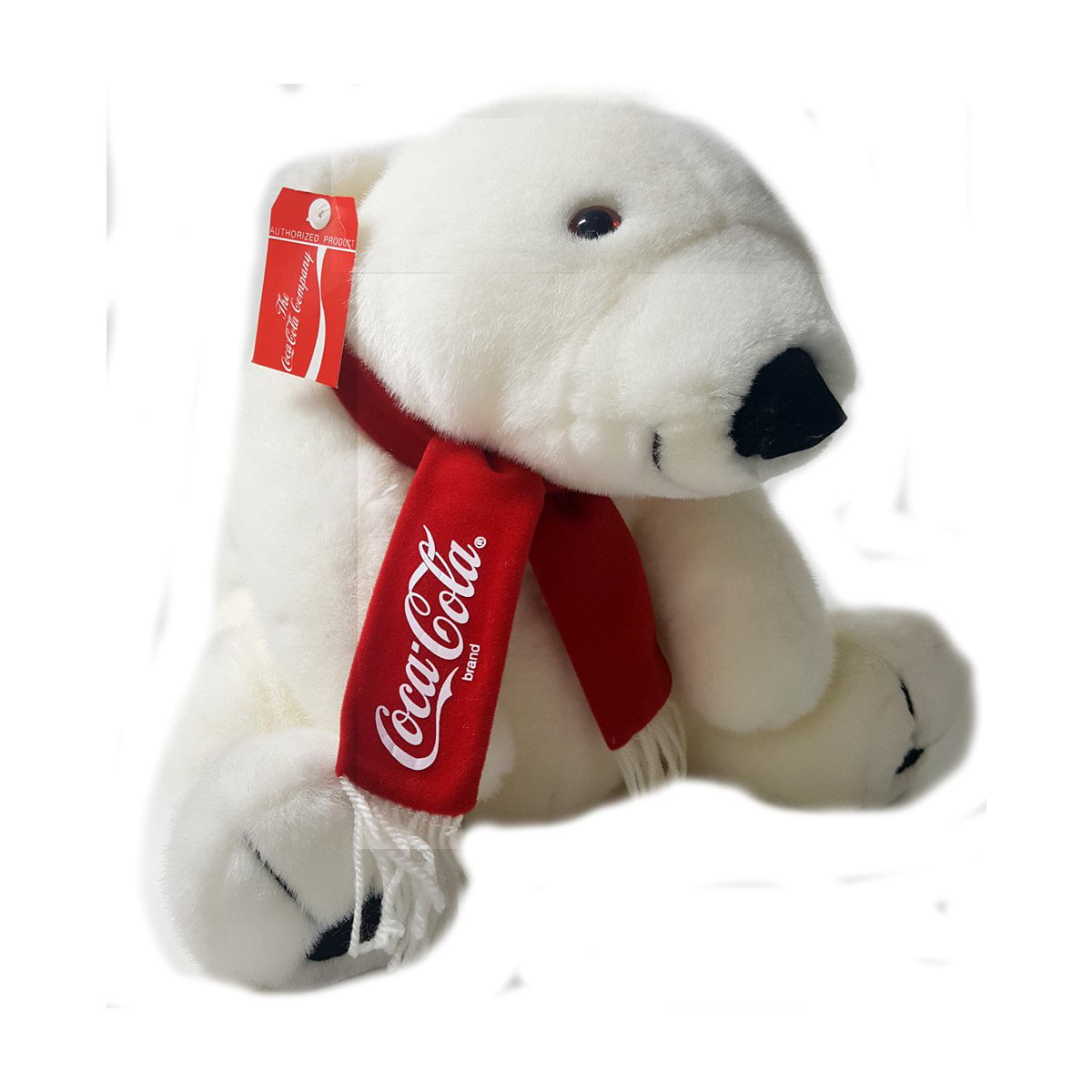 1993 coca cola plush bear