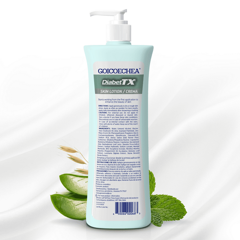 dihexa lotion Goicoechea Diabet TX Body Lotion, Skin Care for Diabetes Same-Day Delivery DIHEXA 30ML LIQUID (20MG/ML, 600MG