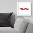 thumbnail image 2 of Gallery Pops Hatsune Miku - Meiko Logo Wall Art, White Framed Version, 12" x 12", 2 of 5