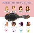 thumbnail image 7 of Halloween Ghost Pumpkin Pattern Hair Brush,Girls Detangling Hair Brush,Glide Through Tangles with Ease for Wet & Dry Hair,8.8"X2.8", 7 of 7