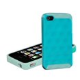 thumbnail image 2 of Funda de teléfono Hard Candy Bubble Slider azul para Apple iPhone 4/4s, 2 of 3