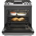 thumbnail image 6 of GE 30 inch Slide-In Front Control Gas Range Oven Bundle with Premium 3 YR CPS Enhanced Protection Pack, 6 of 11